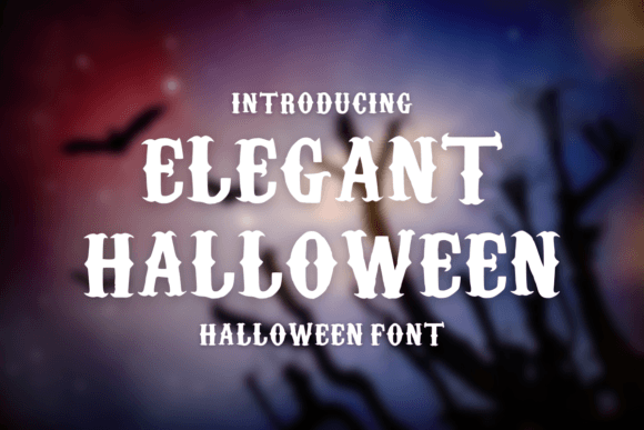 Elegant Halloween Font: Elevating Seasonal Branding for Small Businesses