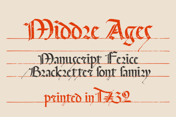 Manuscript Felice Font: Gothic Elegance for Branding and Business Design