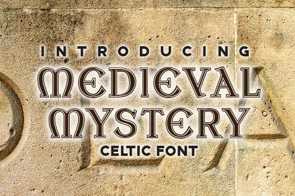 Medieval Mystery Font: Bold Branding for Small Businesses