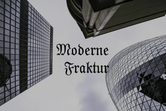 Moderne Fraktur: A Modern Blackletter Font for Campaigns