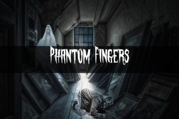 Phantom Fingers: A Spooky Blackletter Font for Digital Branding and Web Design