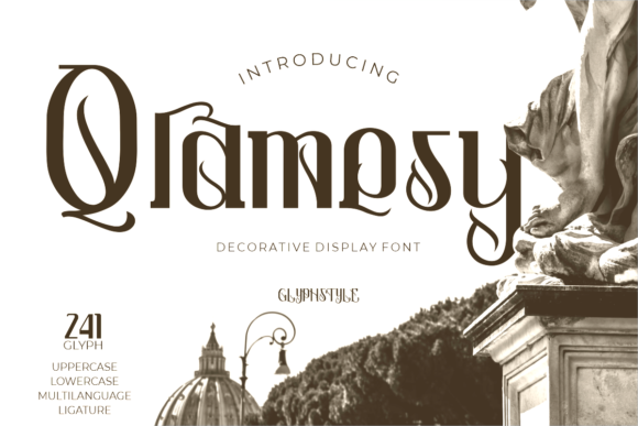 Qramesy: The Retro Blackletter Font for Bold Branding