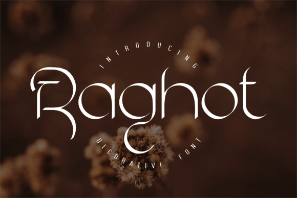 Raghot: A Blackletter Font for Bold Branding and Elegant Design