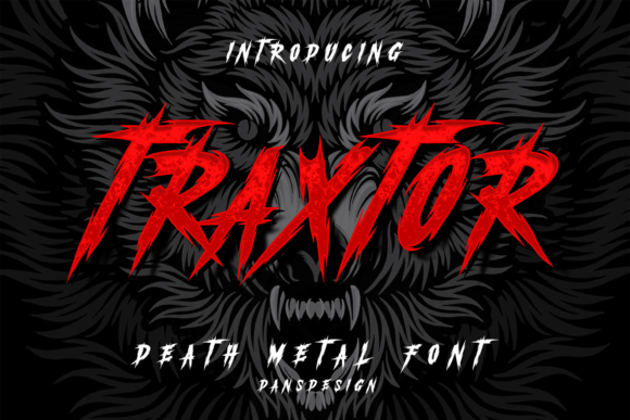 Traxtor Font: How a Horror-Inspired Typeface Upgraded My Café’s Branding